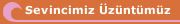 Sevincimiz Üzüntümüz
